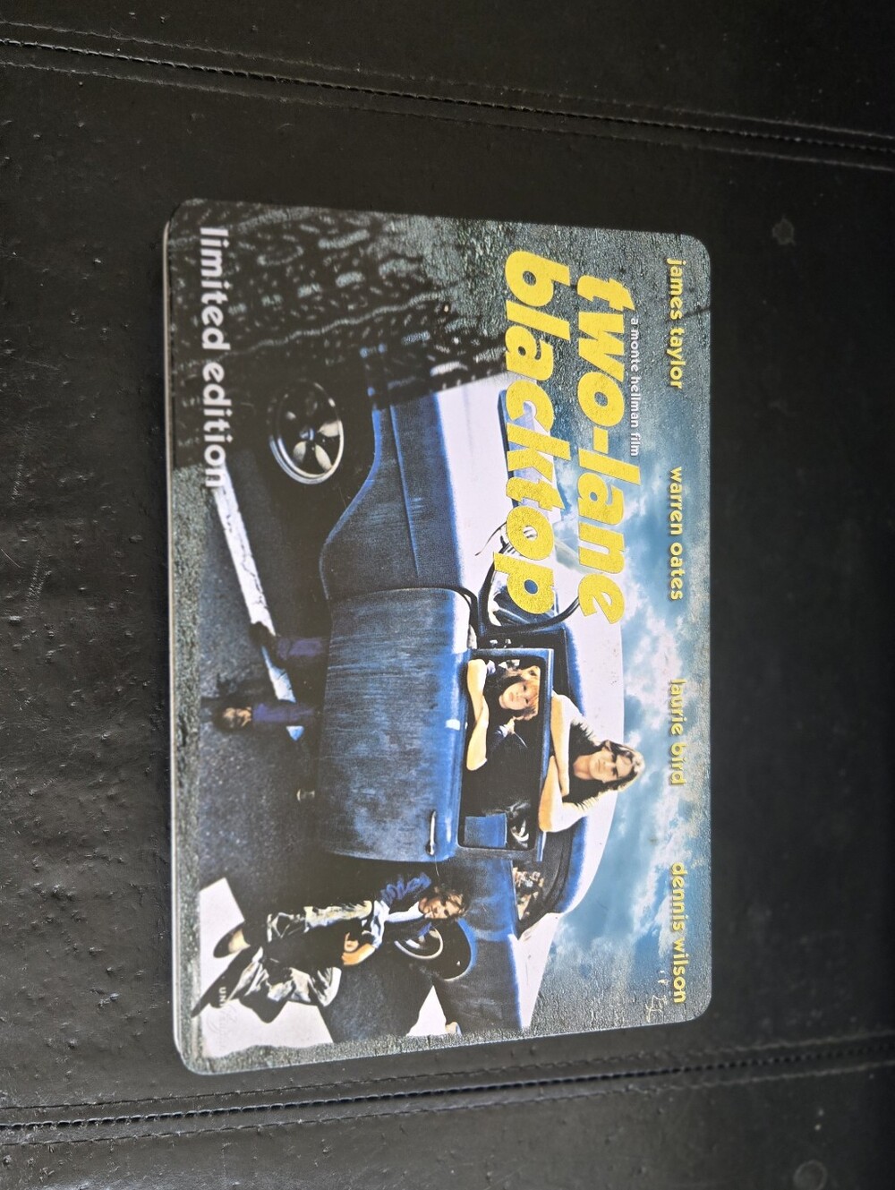 Two-Lane Blacktop Limited Edition VHS in Tin - Blue